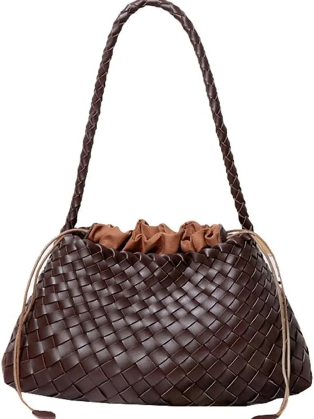Trendy Woven Hobo Bag for Women | Suede Tote, Vintage Bucket Purse & Clutch